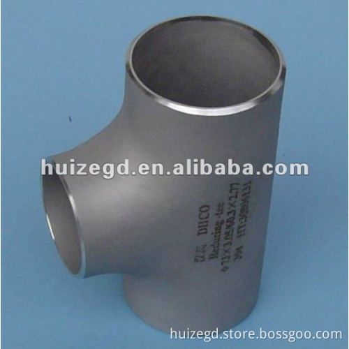 SCH80 ASTM A403 WP316L Reducing Tee
